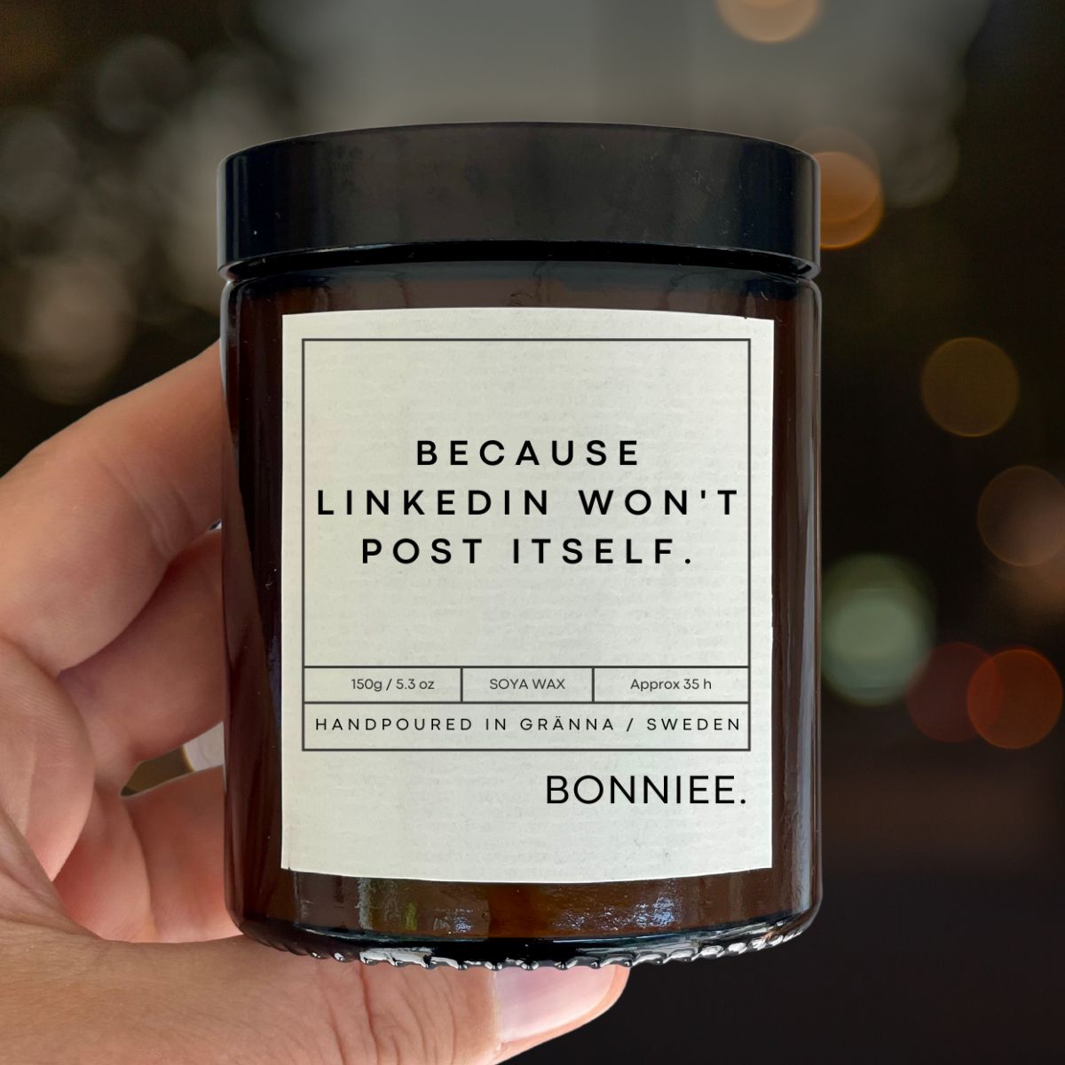 Work-Life Candle – Because LinkedIn Won’t Post Itself