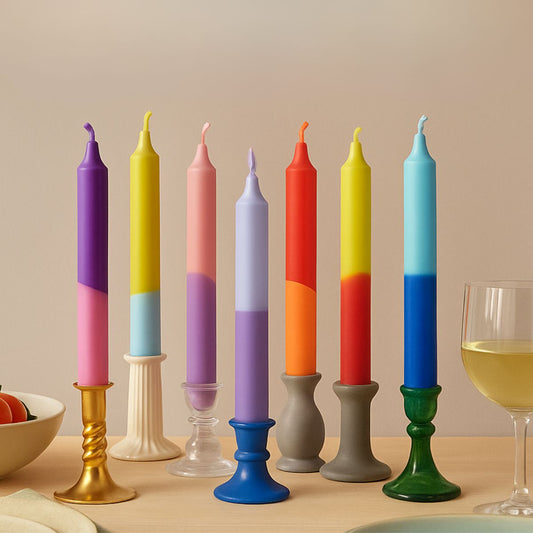 Build Your Own Candle Box – Mix & Match Any Bonniee Taper Candles – Custom Stearin Selection Handmade in Sweden