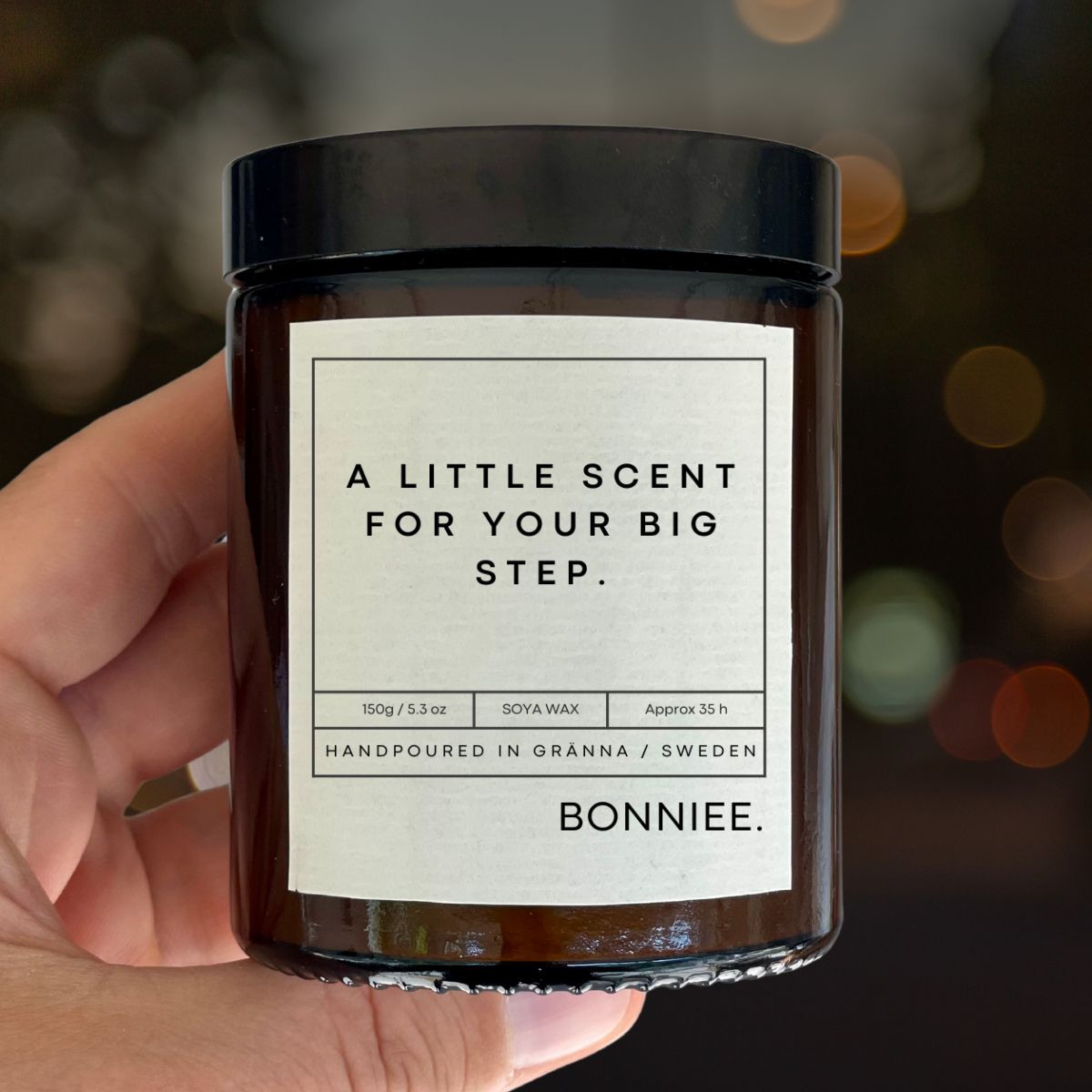 A Little Scent for Your Big Step – Funny Gift Candle