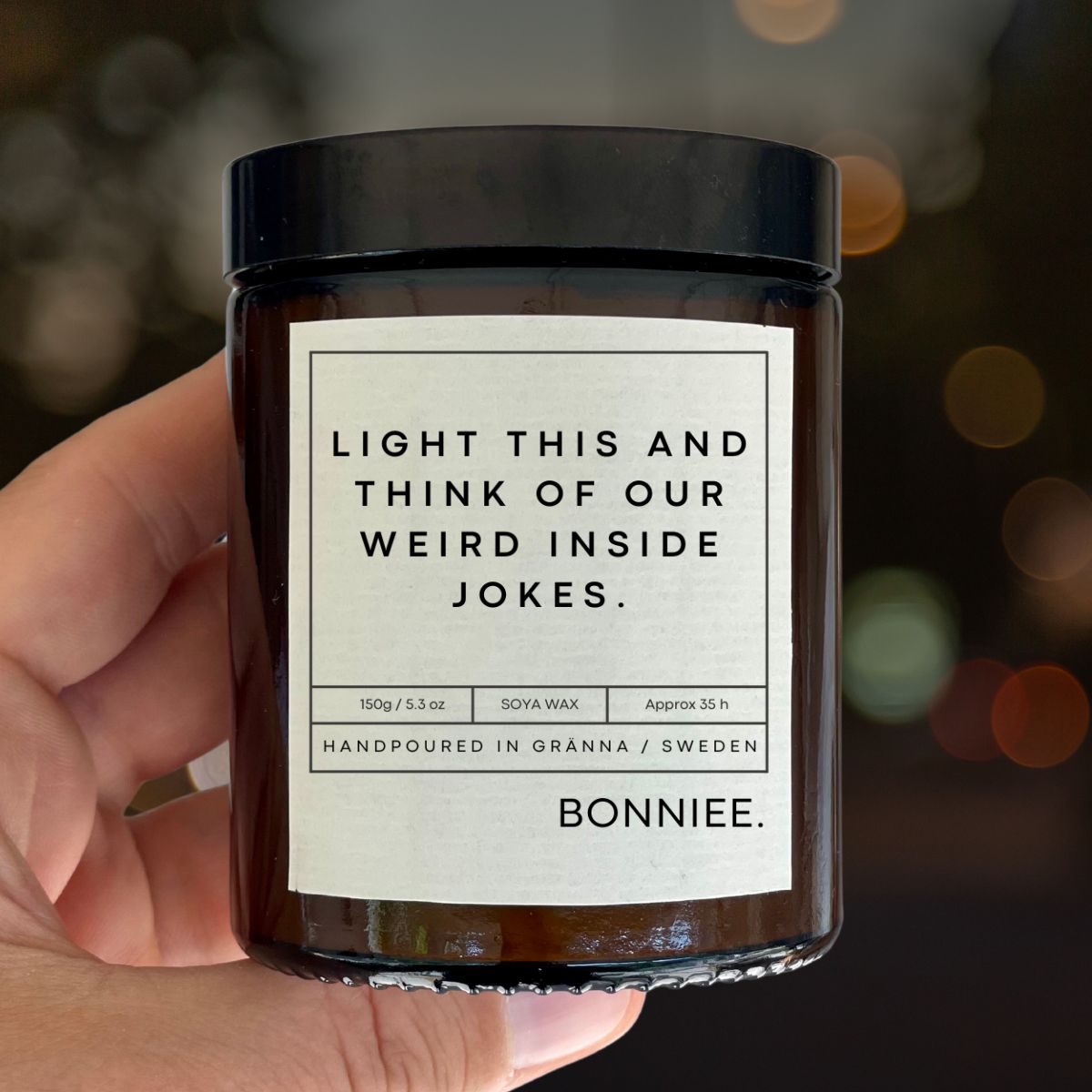 Best Friend Candle – Light This and Think of Our Weird Inside Jokes