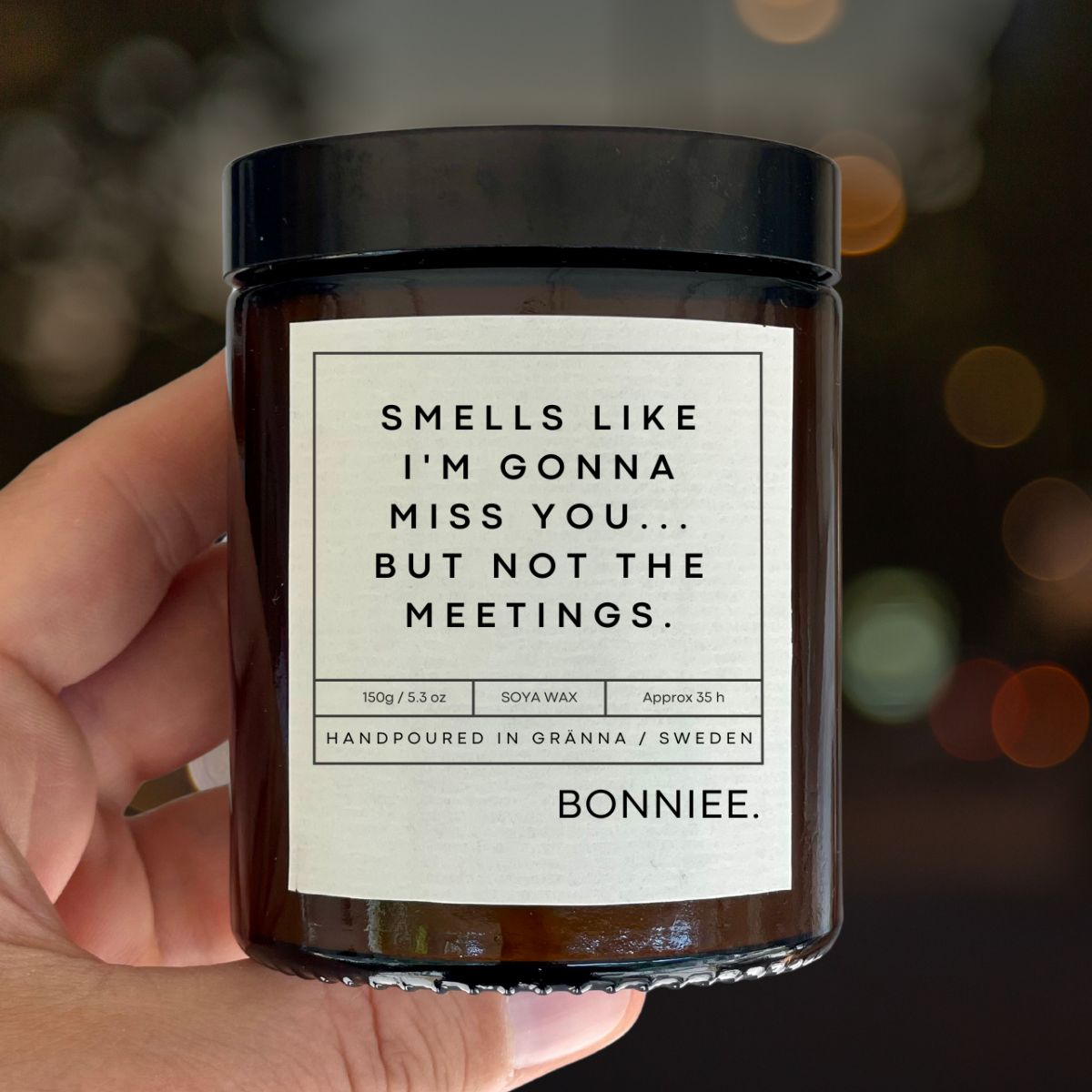 Farewell Candle – Smells Like I’m Gonna Miss You… But Not the Meetings