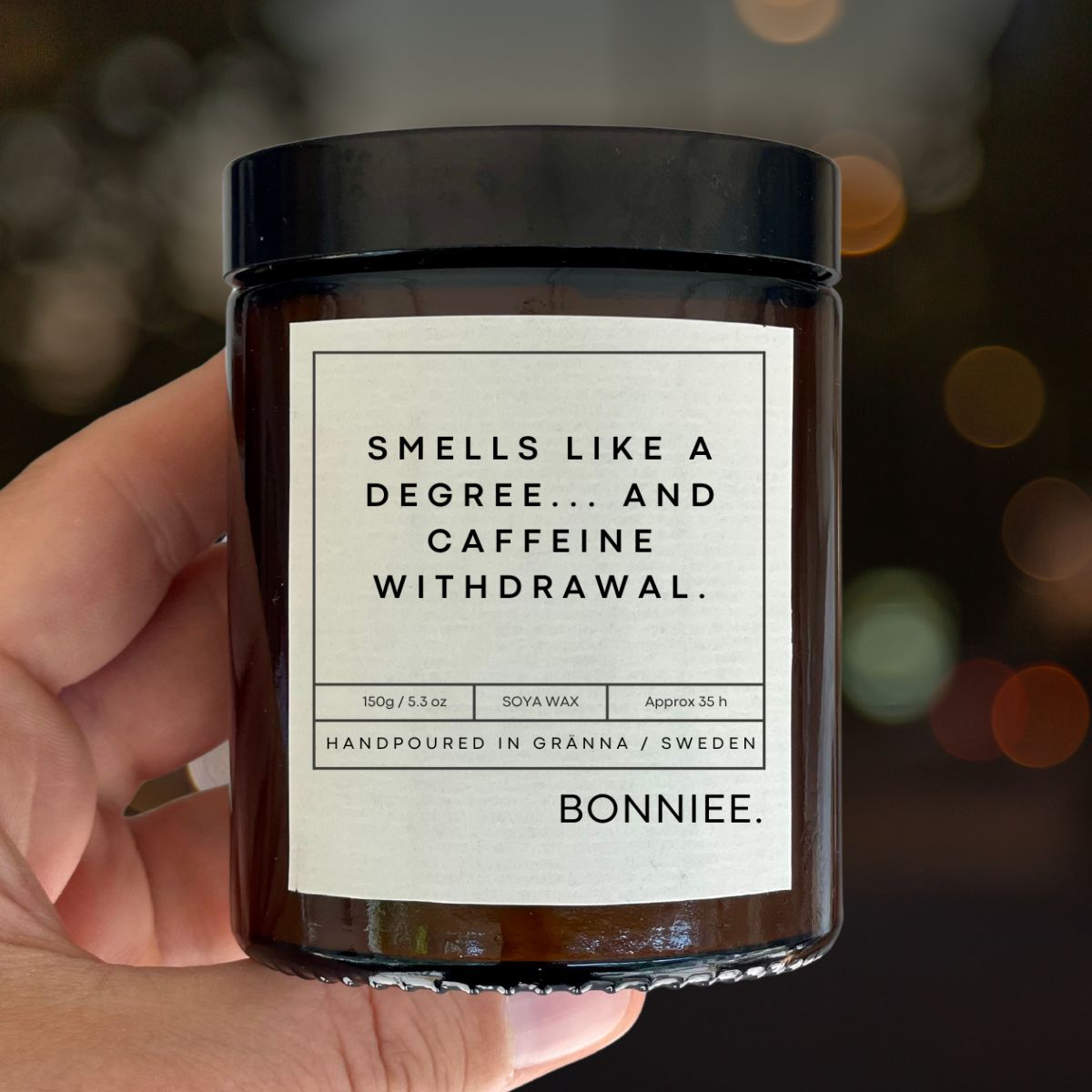 Graduate Candle – Smells Like a Degree... and Caffeine Withdrawal