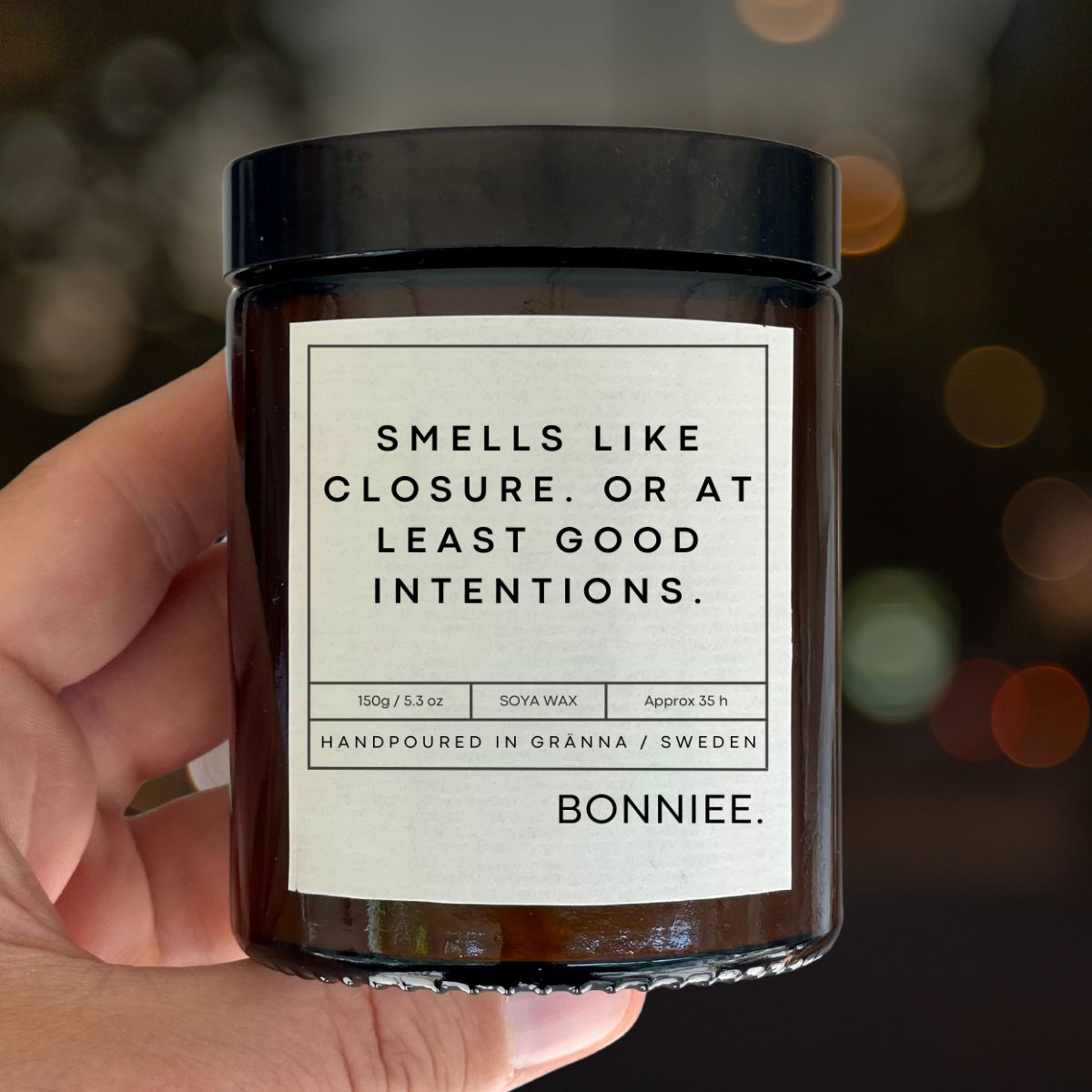 Smells like closure. Or at least good intentions