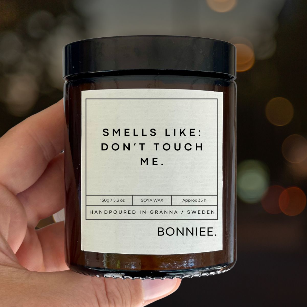 Personal Space Candle – Smells Like Don’t Touch Me