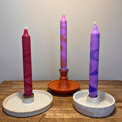 Tutti Frutti – Marmorerat Stearinljus