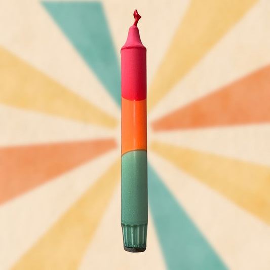 Retro Crush Taper Candle